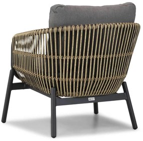 Tuinstoel Wicker Taupe-naturel-bruin Coco Nathan