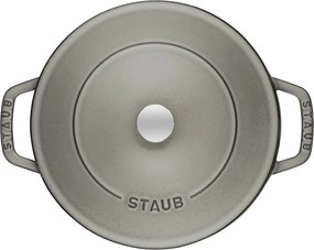 Staub Braisers Sauteerpan Chistera 28 cm / 3,7 l, Grafietgrijs - Braisers - Staub