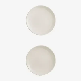 Set Van 2 Belvere Dinerborden Gardenia Wit - Sklum