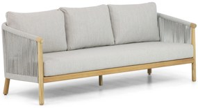 Stoel en Bank Loungeset 5 personen Aluminium/rope Grijs  Lifestyle Garden Furniture Bloom