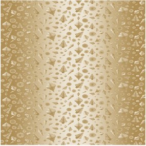 Jacquard tafelkleed Mille Merry Degrade Or