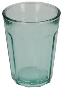 Glas met facetten, gerecycled glas, 400 ml