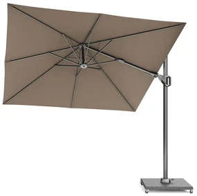 Platinum Voyager Vierkante Zweefparasol T2 2,7x2,7 m. - Havanna Taupe