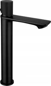 Mexen Royo One hoge wastafelkraan, zwart - 72211-70