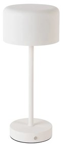 LED Moderne tafellamp met dimmer wit oplaadbaar - Poppie Modern rond Binnenverlichting Lamp