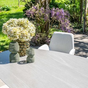 Garden Impressions Scot tuintafel ovaal 230x115 cm – Napoli sand - light teak look