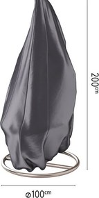 Platinum Aerocover hangstoelhoes - Ademende hoes voor hangstoel op standaard op standaard diameter 100 x 200cm
