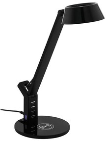 Eglo 99832 - Dimbare LED Tafel Lamp met Touch Besturing BANDERALO LED/4,8W/230V zwart