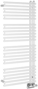 Aqualine Tubini handdoekradiator 50x113cm 529W wit