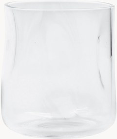 Mondgeblazen tumblers Sand, 4-delig