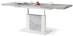 ORION beton / wit, salontafel