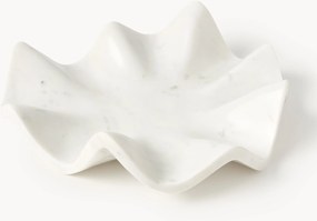 Handgemaakt decoratief dienblad Gaia van marmer, Ø 30 cm