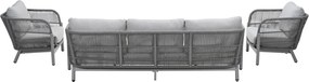 Garden Impressions Luzia loungeset 4-delig - taupe
