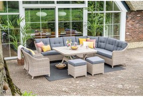 Garden Impressions Nova lounge dining tuinstoel vintage willow