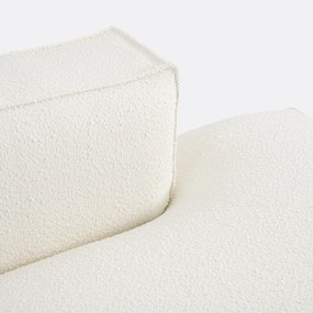 Rechtse loungebank in bouclette, Seven