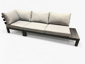 Showroommodel SUNS Vita loungebank 2 delig wased grey / matt royal grey