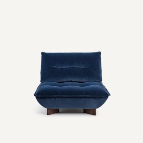 Modulaire fauteuil in fluweel, KAORI