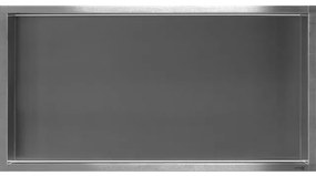 Looox Box inbouw nis 60 x 30 cm rvs geborsteld box60