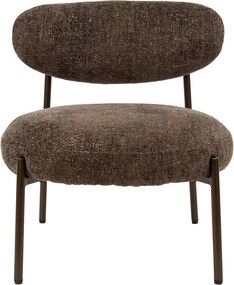 Bruine Fauteuil Met Ronde Zitting