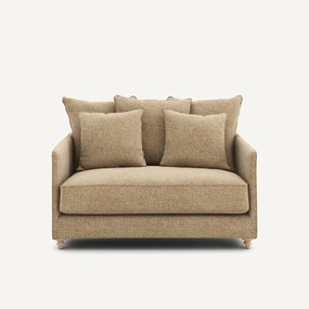 2 zits slaapbank in stevig katoen, Lazare