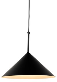 Design hanglamp zwart - Triangolo Design E27 rond Binnenverlichting Lamp