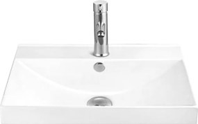 Mexen Mila ingebouwde wastafel 60 x 46 cm, wit - 25296000
