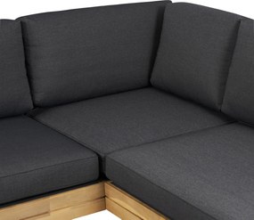 The Outsider Hoek Loungeset - Los Angeles - Antraciet - Acacia - The Outsider