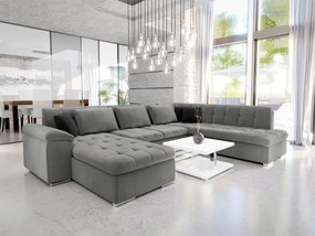 Hoekbank Comfivo Gemma IV, Aanwezig, Aanwezig, 348x205x76cm, 144 kg, Poten: Kunststof