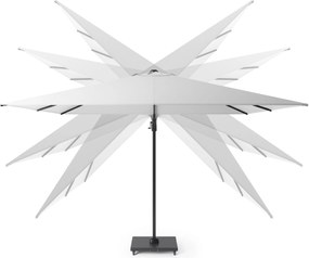 Platinum Challenger zweefparasol 3.5x2.6 m T2 (excl. voet) Wit