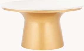 Ronde salontafel Mila met marmeren blad