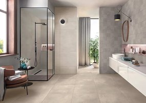 Vloertegel 90x90 Cm Betonlook Civic Navigli Taupe PS28