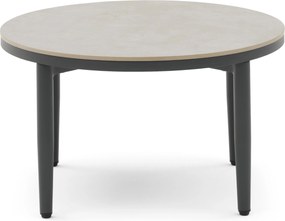 Stoel en Bank Loungeset 4 personen Wicker/Aluminium Taupe  Coco Ibiza