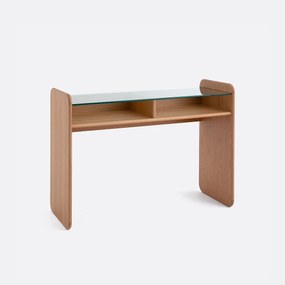 Bureau met gehard glazen blad, Ericson
