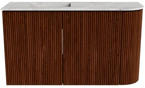 Mondiaz Joya DLux 70cm toiletmeubel ronding rechts ruby met wastafel faye links 1 kraangat glace