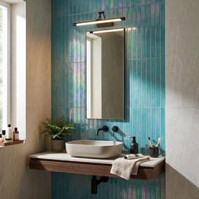 Badkamer LED-wandlamp SWE025-1W 42cm Black