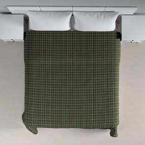 Dekoria Sprei, groen-rood ruit