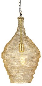 Oosterse hanglamp goud 30 cm - Nidum