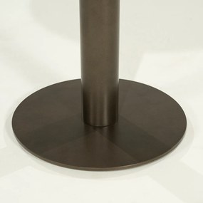 Brons Potige Salontafel Rond - 50 X 50cm.