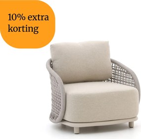 + 10% kassakorting | Lounge tuinstoel | Manifesto Cavarzere | Aluminium | Taupe | Kees Smit Tuinmeubelen