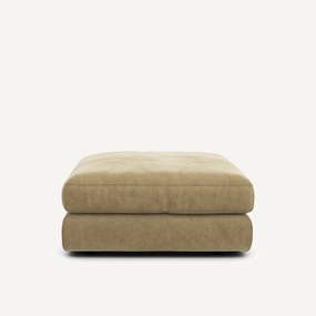 Voetensteun in stonewashed velours, SKANDER