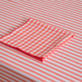 Gestreept tafelkleed geweven-geverfd, 30% gerecycled katoen, SOIZIC