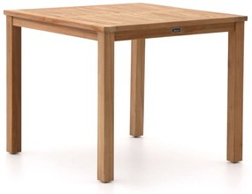 Tuin eettafel Sunyard | Vierkant  | Tuintafel Teakhout | 90x90cm | 4 personen | Kees Smit Tuinmeubelen