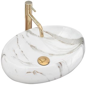 Opzetwastafel Rea Linda Lava