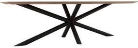 Goossens Excellent Eettafel Gs-1302, 260 x 110 cm rechthoekig