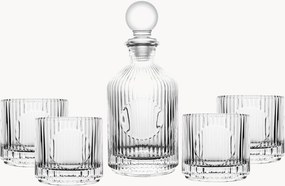 Whiskyglazen Harlon met karaf, 5-delig