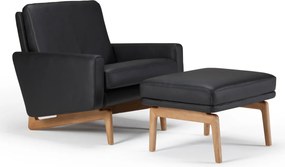 Scandinavische Hocker Met Eiken
