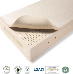 100% natuur Latex Dual matras 24 cm