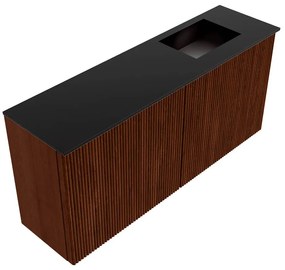 Mondiaz Joya 90cm toiletmeubel ruby met wastafel faye rechts 1 kraangat urban