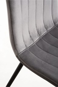 Set 4 Fluwelen Liny Stoelen