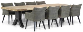 Garden Collections Milton/Woodside 300 cm dining tuinset 9-delig
